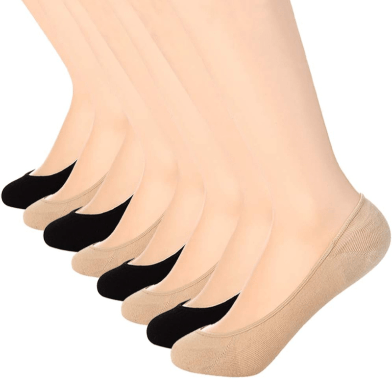 8 Pairs Ultra Non Slip Toe Liner Socks-Plantar Socks
