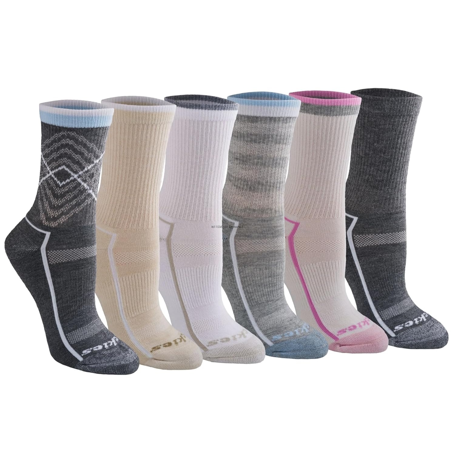 Wicking Midcrew Pack Of 12 Socks For Women