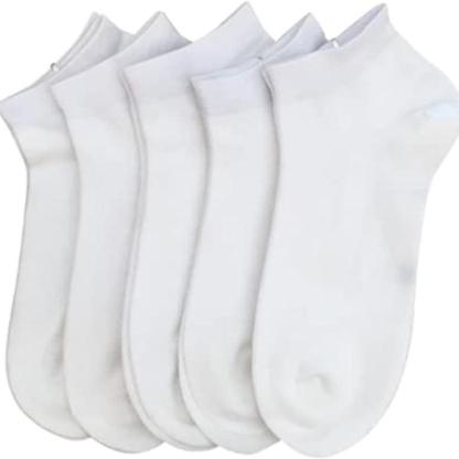 5 Pack Bamboo Viscose Low Cut Antimicrobial Socks-Plantar Socks
