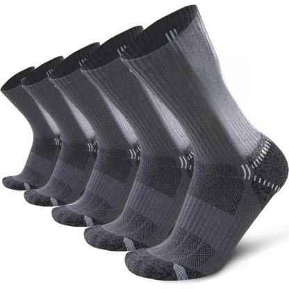 5 Pair Light Cushioned Athletic Running Anti Blister Socks-Plantar Socks