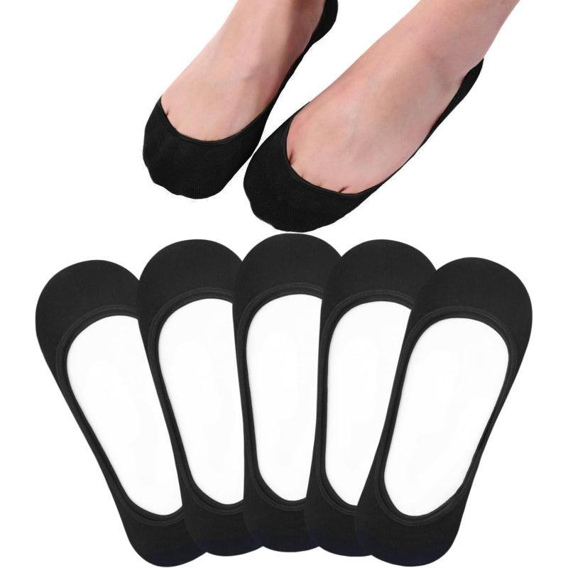 5 Pair Ultra Liners Non-Slip Toe Socks – Invisible Comfort-Plantar Socks