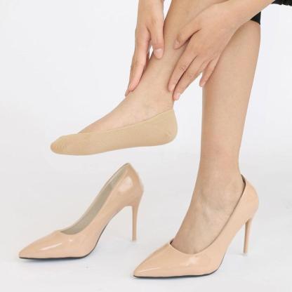 5 Pair Ultra Liners Non-Slip Toe Socks – Invisible Comfort-Plantar Socks