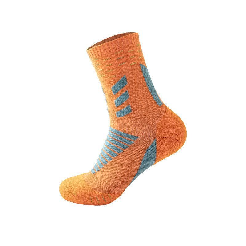 7 Pairs Sweat-Absorbent Outdoor Sports Socks | Vibrant Colors | Anti-Slip Grip-Plantar Socks