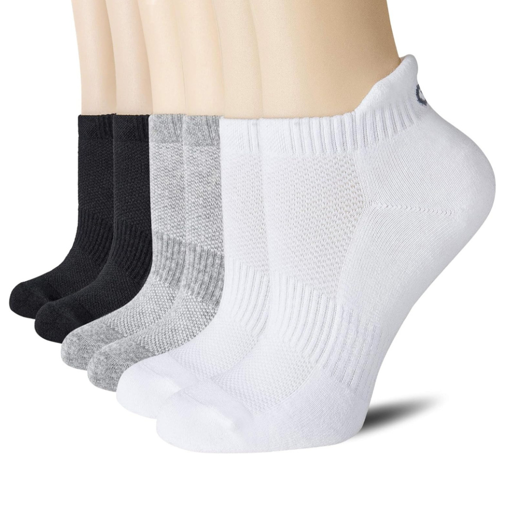 6 Pairs Men and Women Ankle Low Cut Athletic Sports Running Socks
