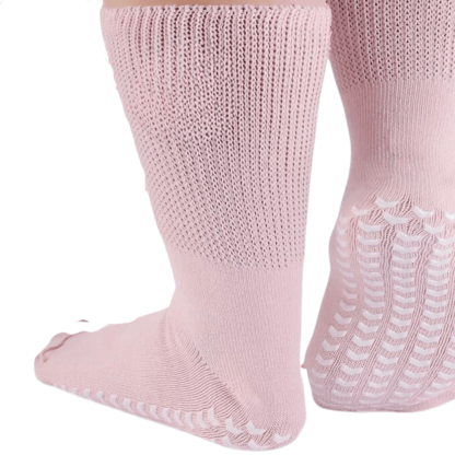 2 Pairs Extra Wide Neuropathy Socks – Comfort and Stability-Plantar Socks