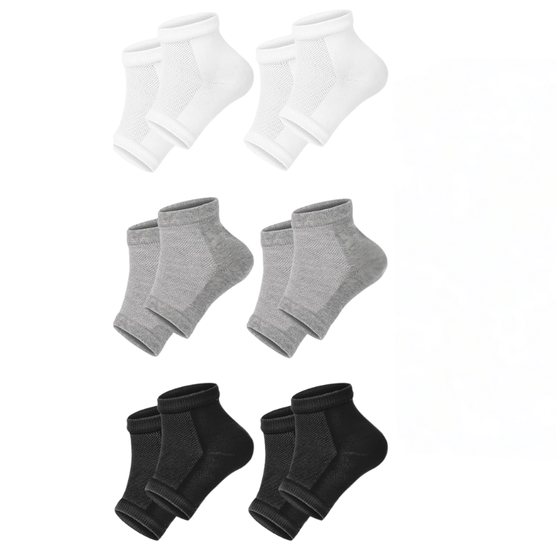 6 Pack Of Hydrating Gel Socks-Plantar Socks6 Pack Of Hydrating Gel Socks - Image 4