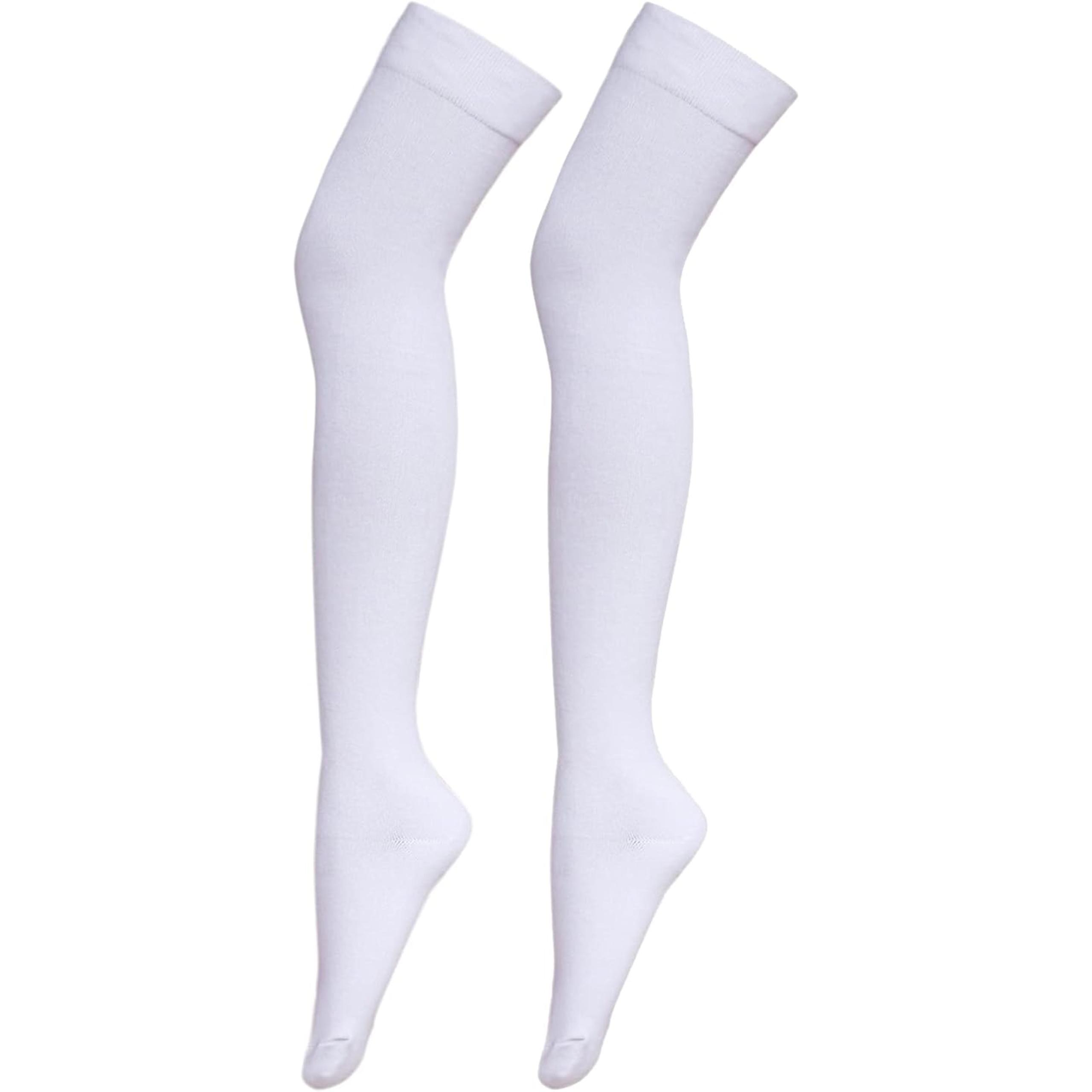 Women Over the High Socks With Soft FabricHigh Length Stockings Leg Warmer With Soft Fabric - Image 4