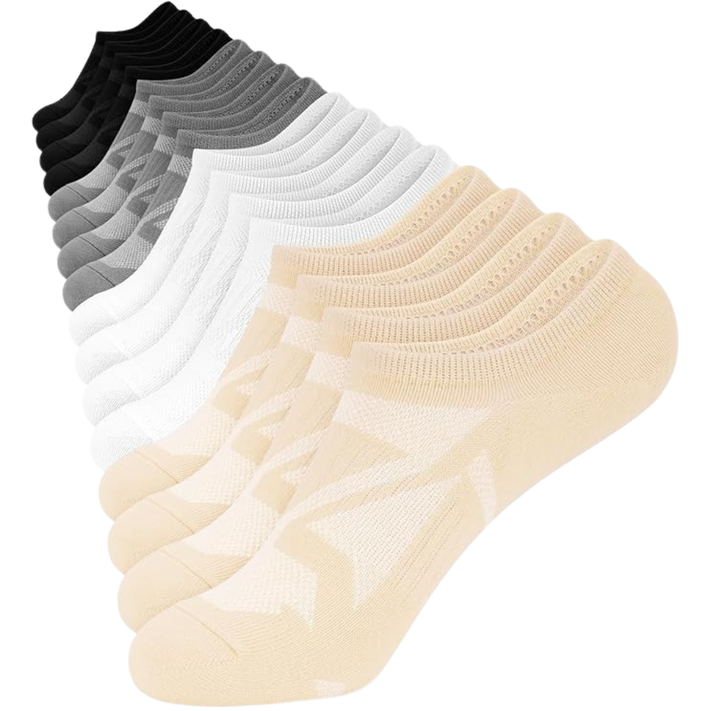 Pack of 8 Women Low Cut Ankle SocksWomen Low Cut 8 Pairs Of Socks - Image 5