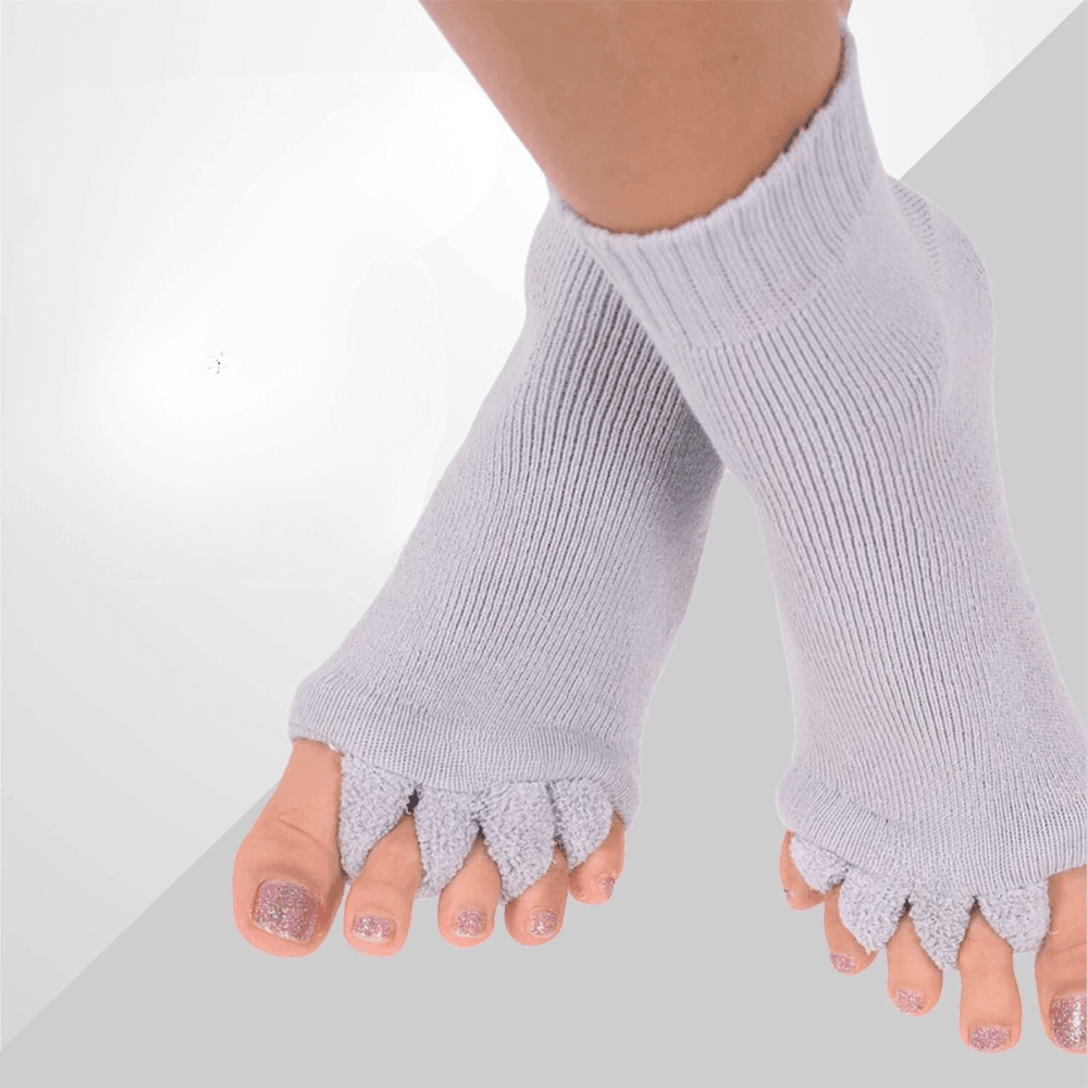 Foot Alignment Plantar Socks With Separators-Plantar Socks