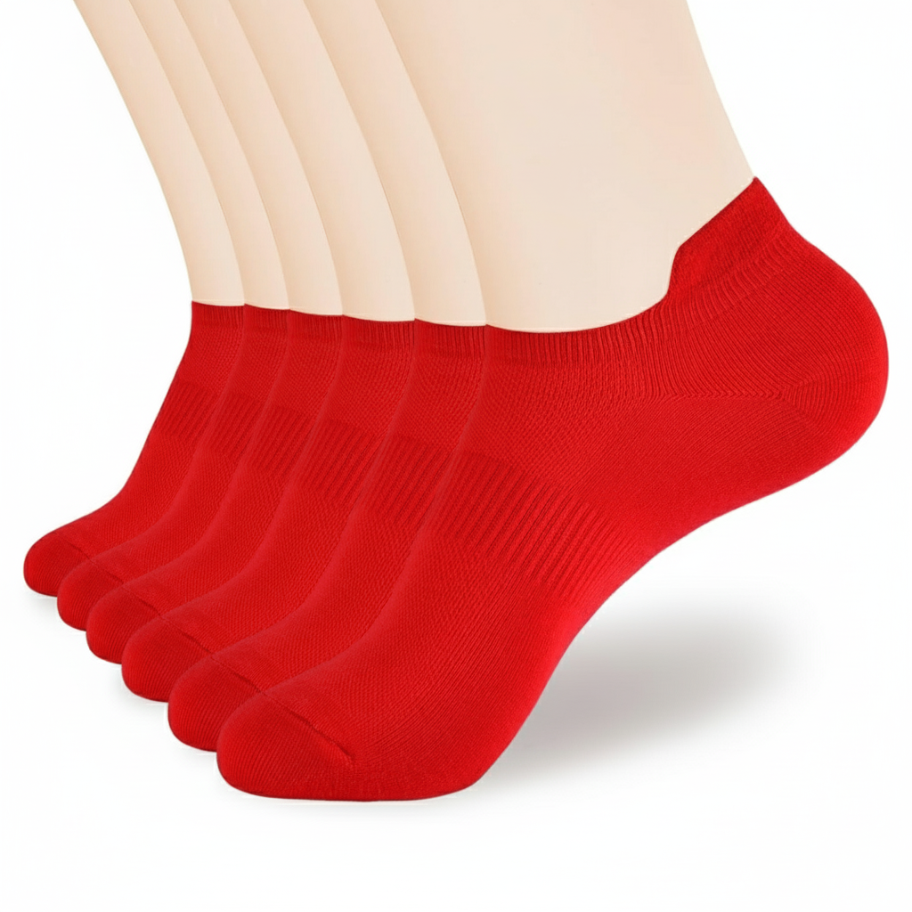 6 Pair Of Unisex Low Cut Athletic Socks6 Pair Of Unisex Low Cut Athletic Socks - Image 7