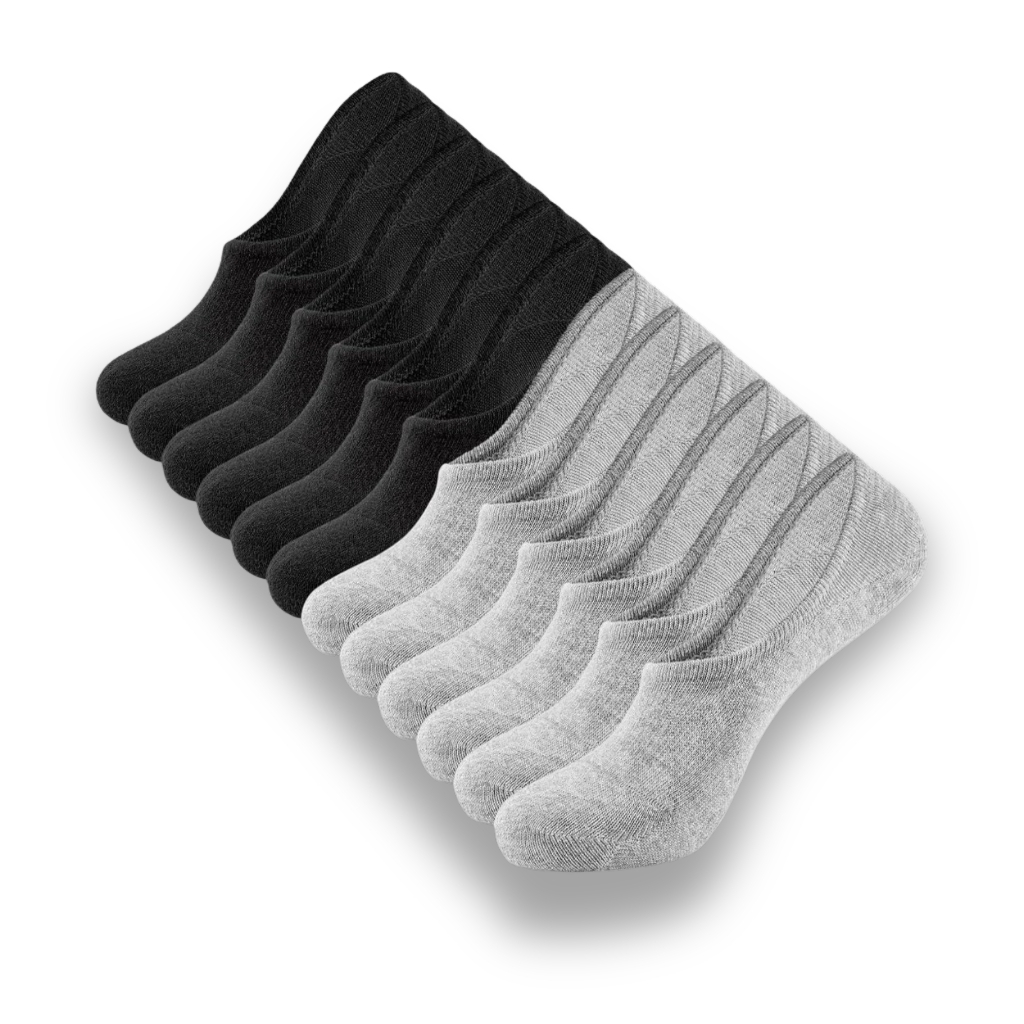 6 Pairs Of Low Cut Athletic Running Invisible Liner Socks