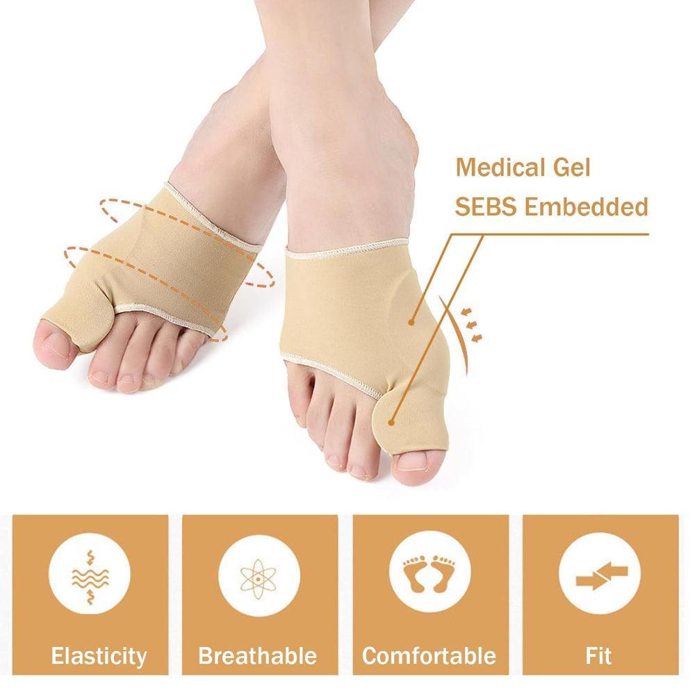 Gel Embedded Bunion Corrector Socks For Toe Alignment-Plantar Socks