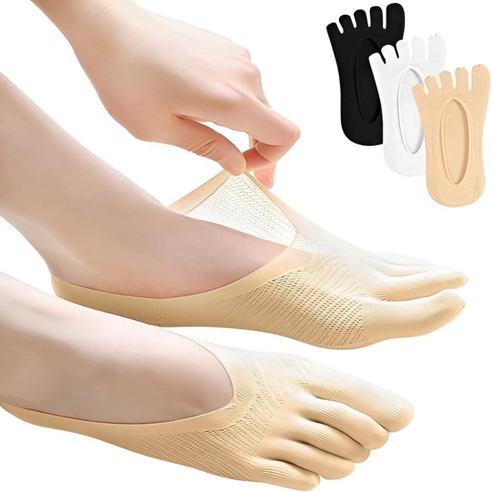 6 Pairs Toe Separation And Bunions Relief Socks-Plantar Socks