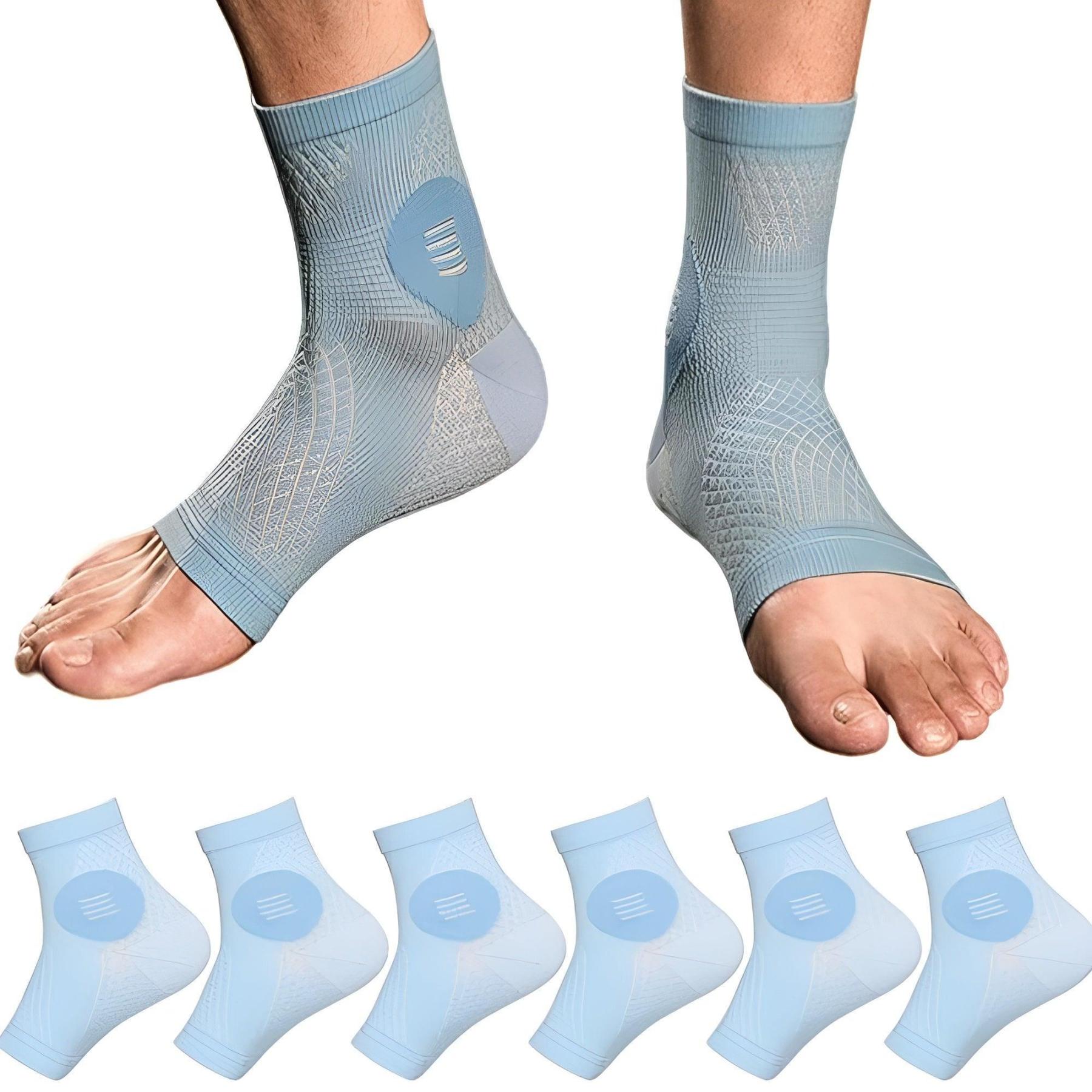 3 Pairs Compression Arthritis Support Socks-Plantar Socks