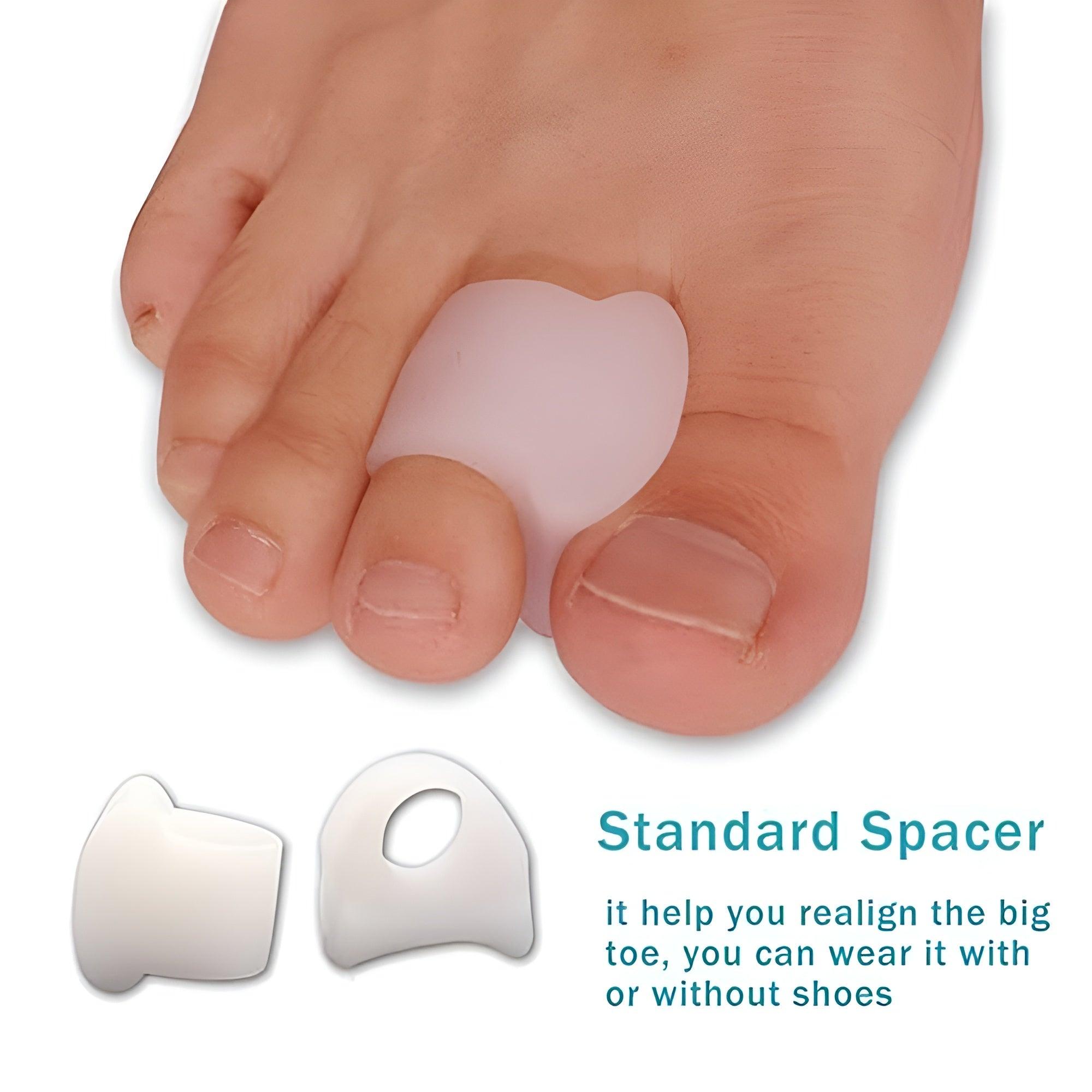 7 Pc Toe Alignment And Bunion Relief Kit With Gel Pads And Spacers-Plantar Socks7 Pc Toe Alignment And Bunion Relief Kit With Gel Pads And Spacers - Image 5