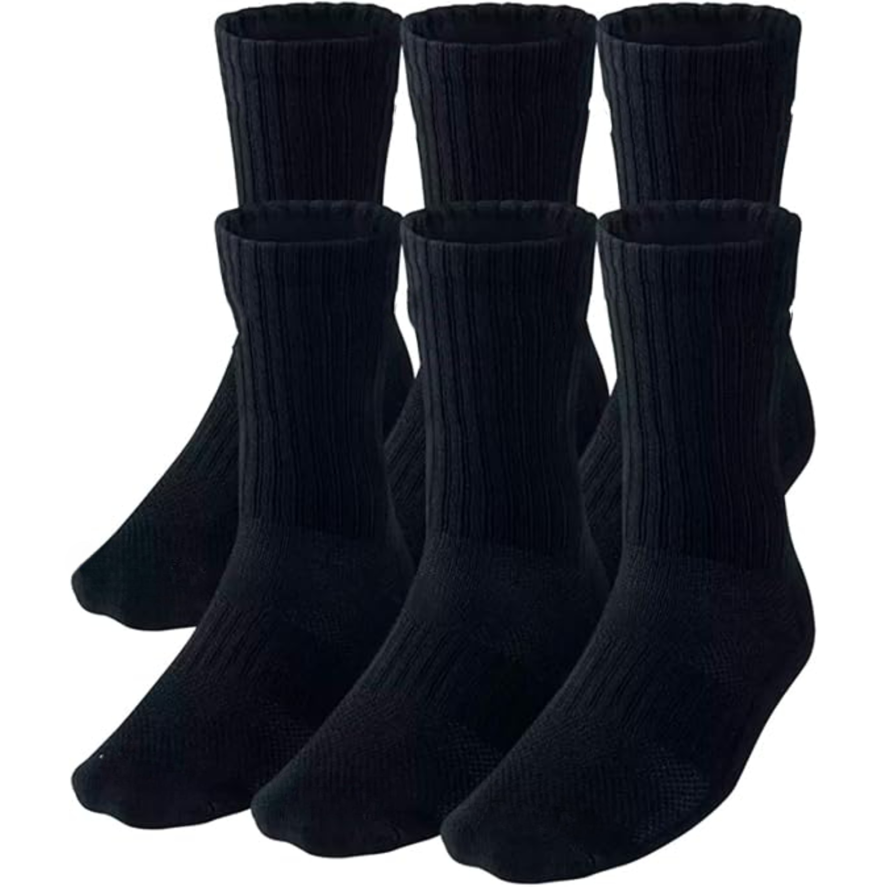 6 Pairs Comfy Cushioned Socks For Everyday Use-Plantar Socks