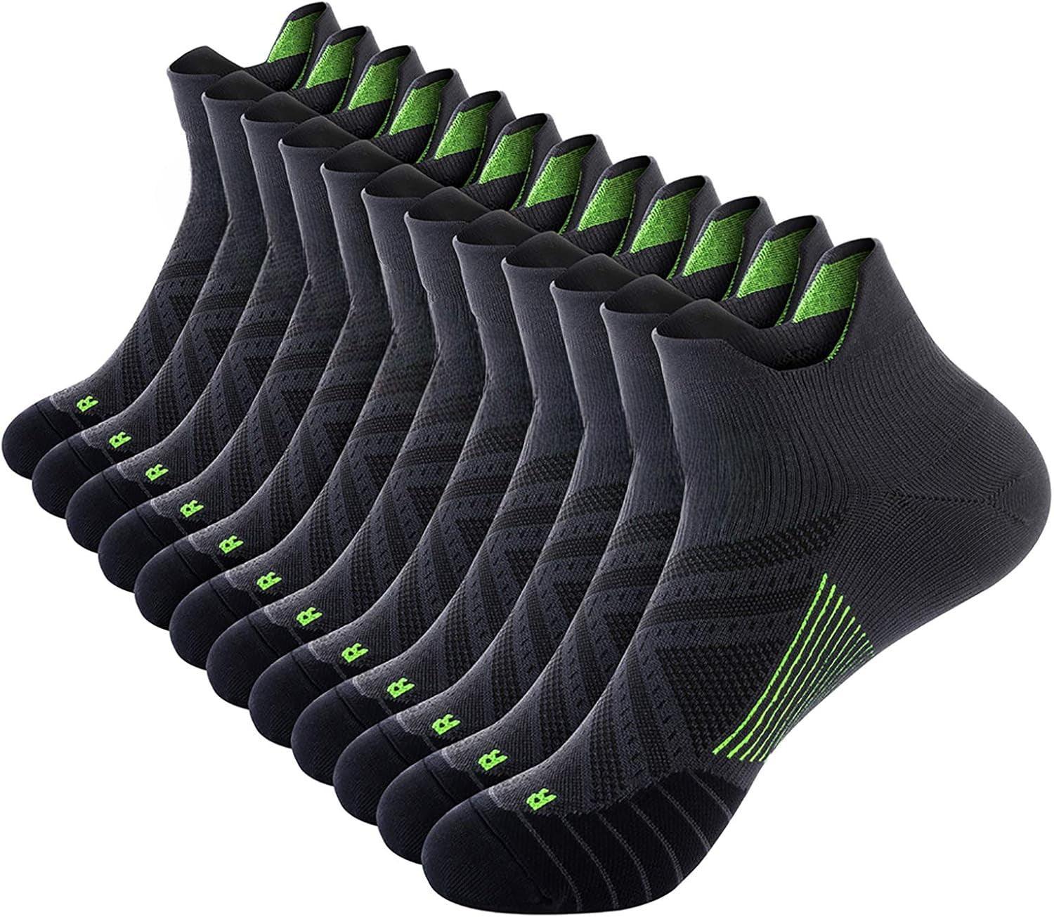 6 Pairs Compression Antimicrobial Socks-Plantar Socks