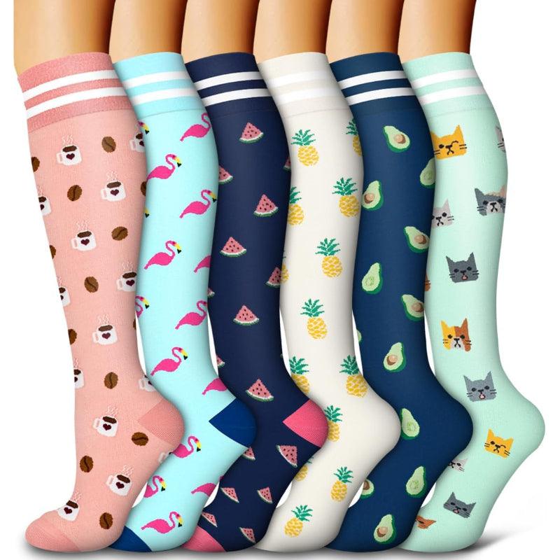 6 Pack Copper Compression Socks-Plantar Socks6 Pack Copper Compression Socks - Image 13