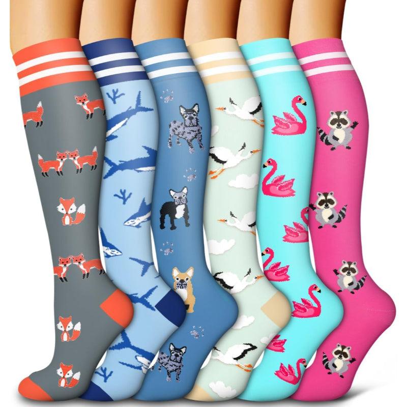 6 Pack Copper Compression Socks-Plantar Socks6 Pack Copper Compression Socks - Image 9