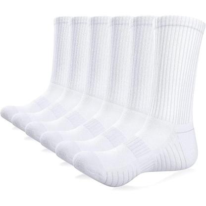 6 Pairs Cushioned Running Anti Blister Socks-Plantar Socks