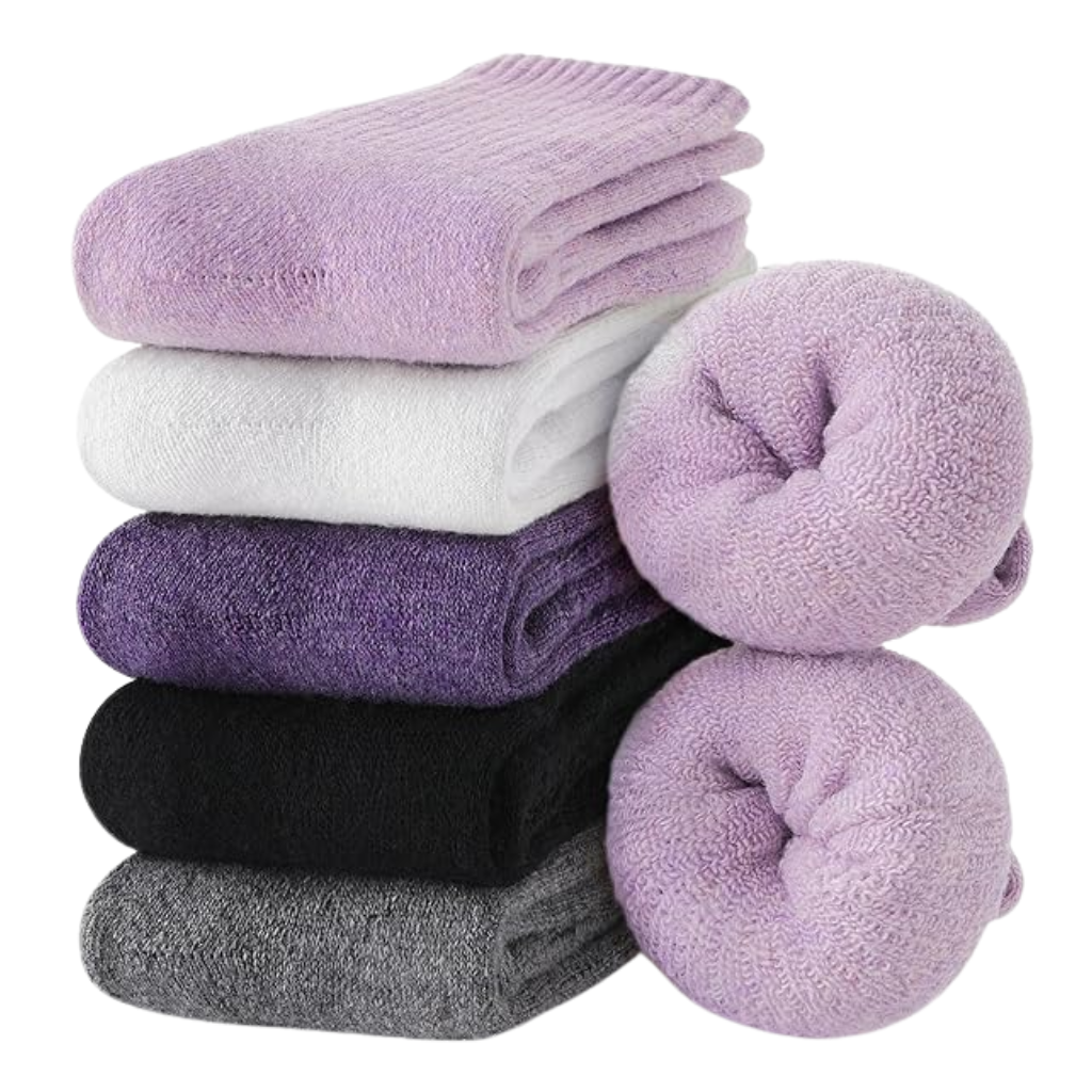 Patterned Blend Crew Style Boot Socks