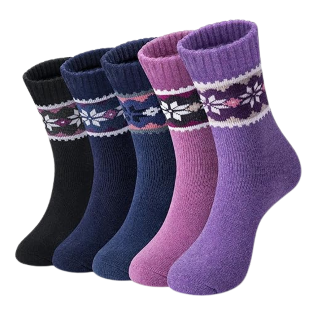 Warm Winter Socks Knit Crew Calf Hiking Boot Sock