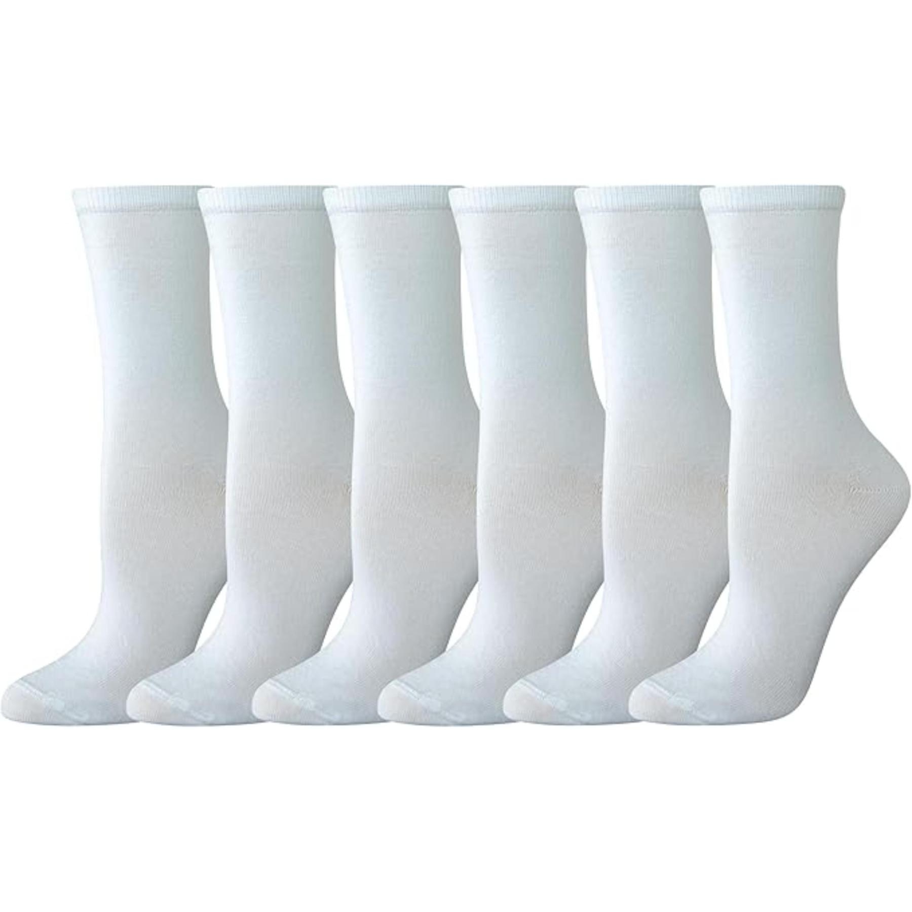 Pack Of 6 Women Crew Socks