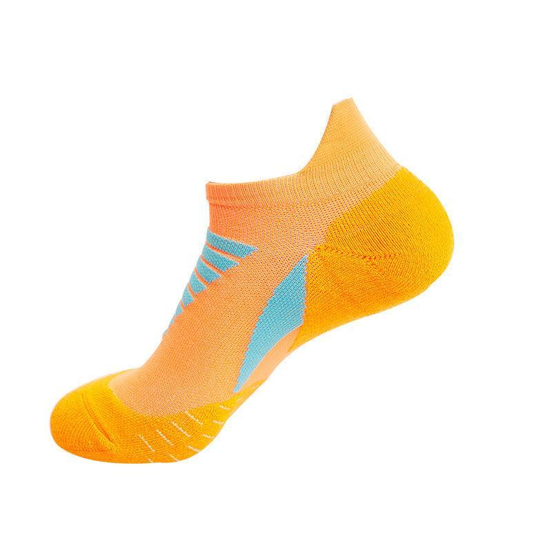 Vibrant Colors Ankle Length Sports Socks For Men & Women-Plantar Socks