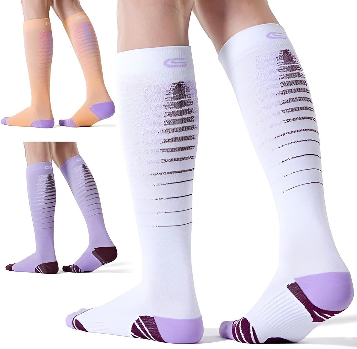 One Pair Cushioned Arthritis Socks For Enhanced Support-Plantar Socks