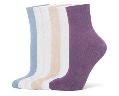 6 Pair Versatile Comfy Cushioned Socks For Daily Wear-Plantar Socks