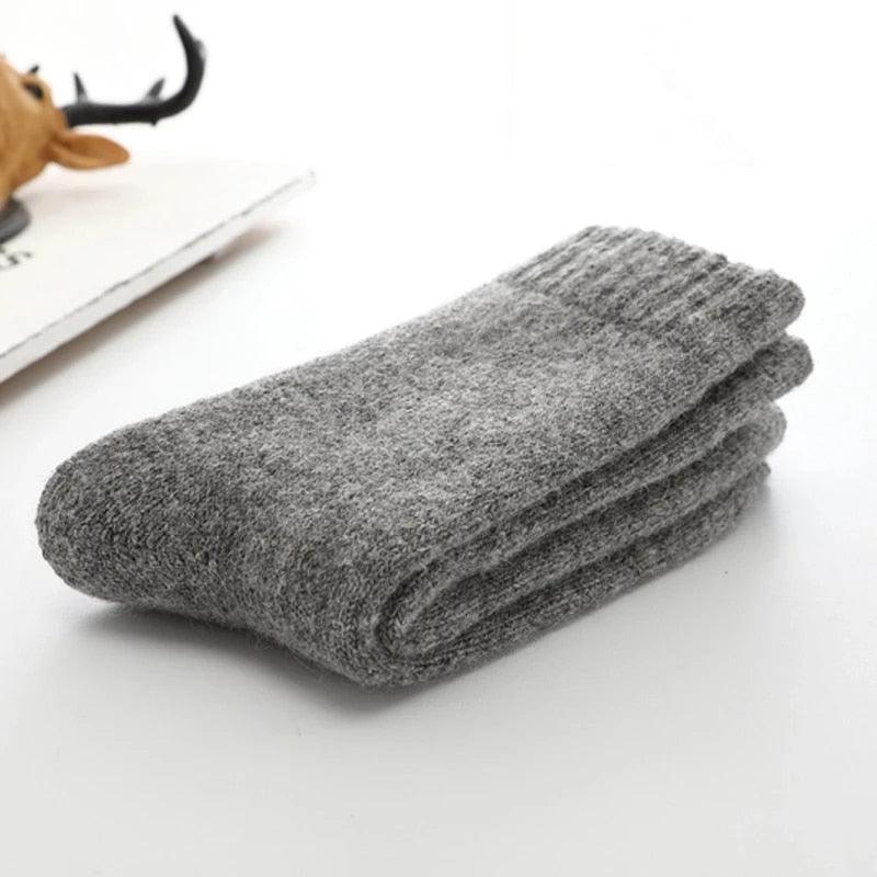 Warm Winter Socks | Thermal Merino Wool Socks For Men - Pack Of 5-Plantar Socks