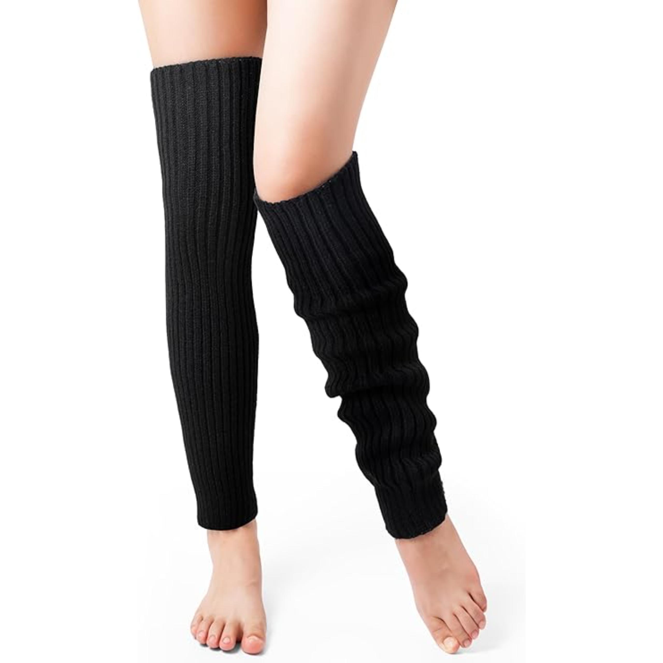 Soft Knitted Warmers For Women With 80s Retro Look