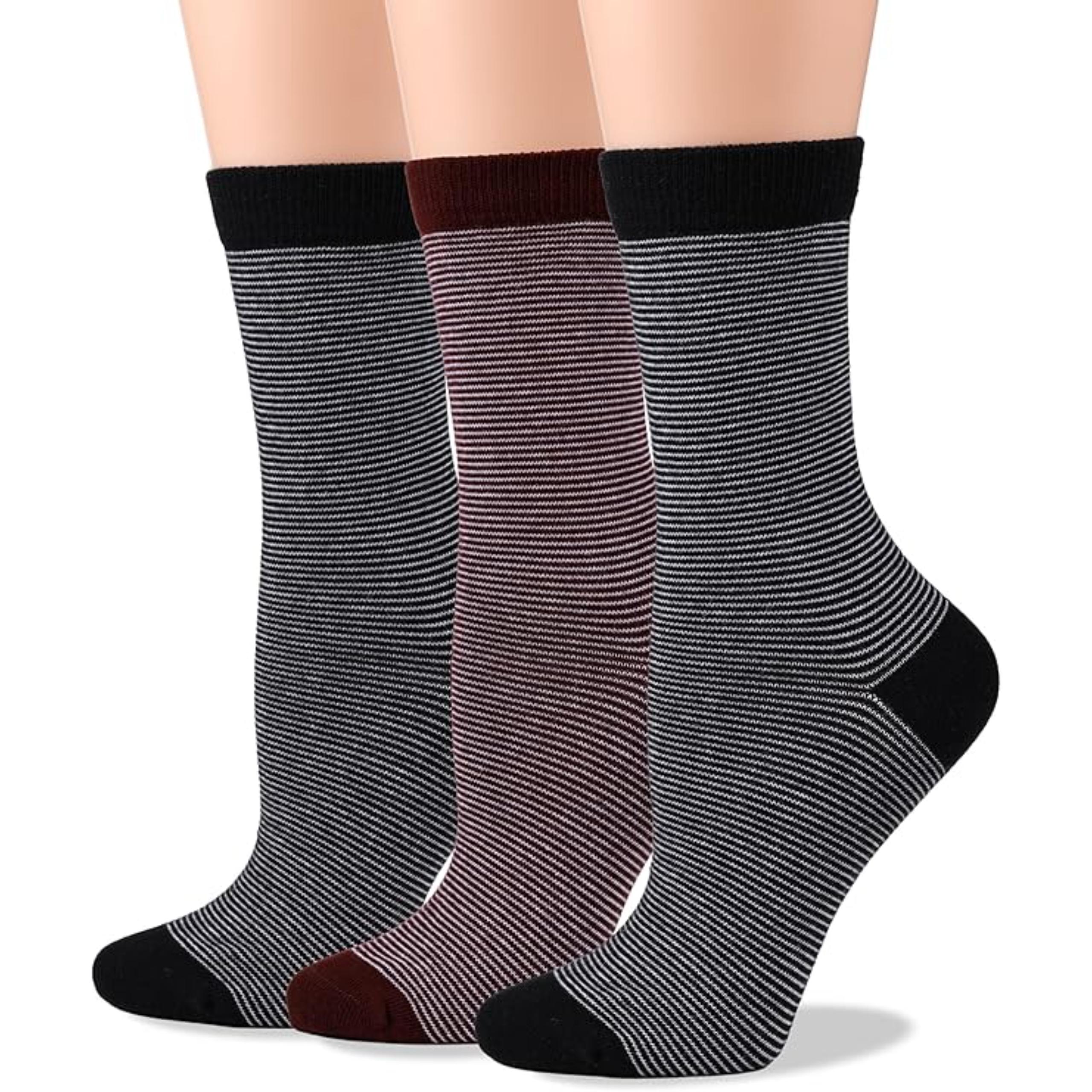 Pack of 3 Women Soft Combed Seamless SocksWomen Soft Combed Seamless 3 Pairs Of Socks - Image 5