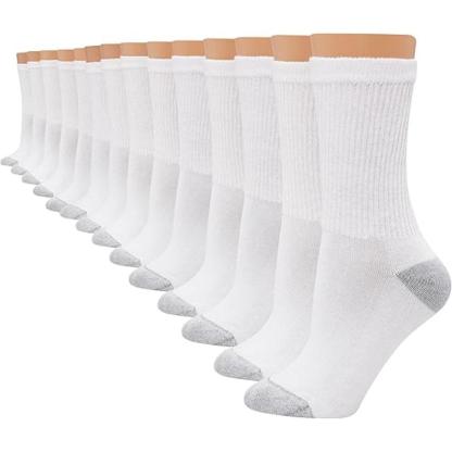 Versatile Crew Cushioned Socks For Daily Wear-Plantar Socks