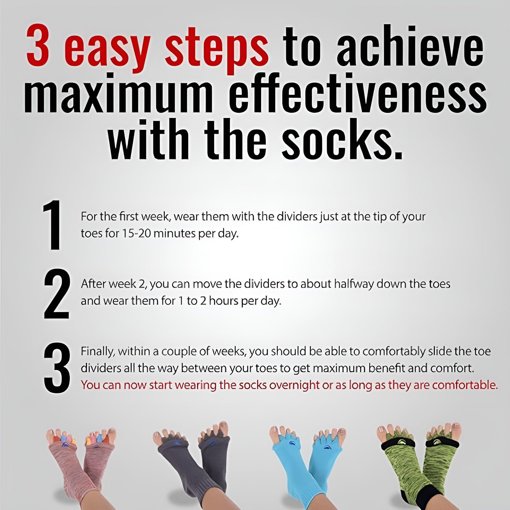 Toe Separator Alignment Bunions Relief Socks For Pain Relief-Plantar SocksToe Separator Alignment Bunions Relief Socks For Pain Relief - Image 7