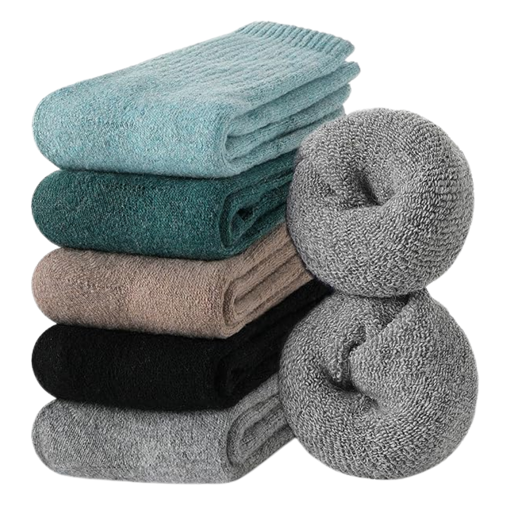 Patterned Blend Crew Style Boot Socks5 Pair Of Patterned Blend Crew Style Boot Socks - Image 8