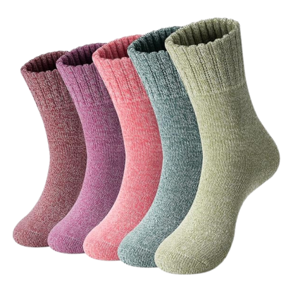 Warm Winter Socks Knit Crew Calf Hiking Boot Sock