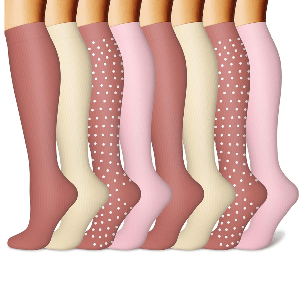 8 Pairs Everyday Comfort Neuropathy Socks-Plantar Socks