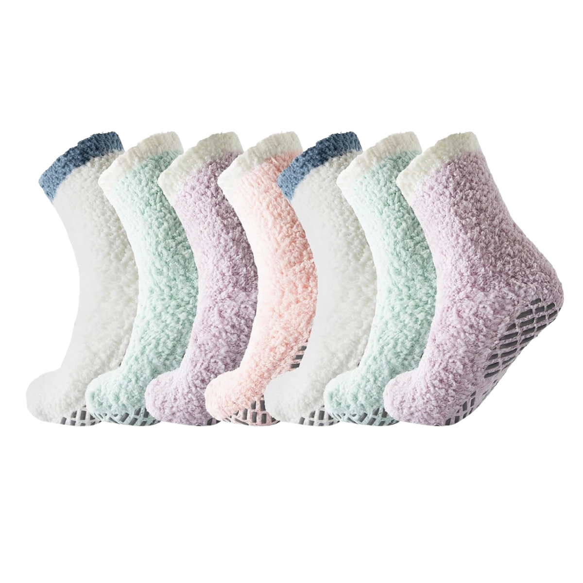 Fuzzy Soft Fluffy Grip Socks For Women And Men