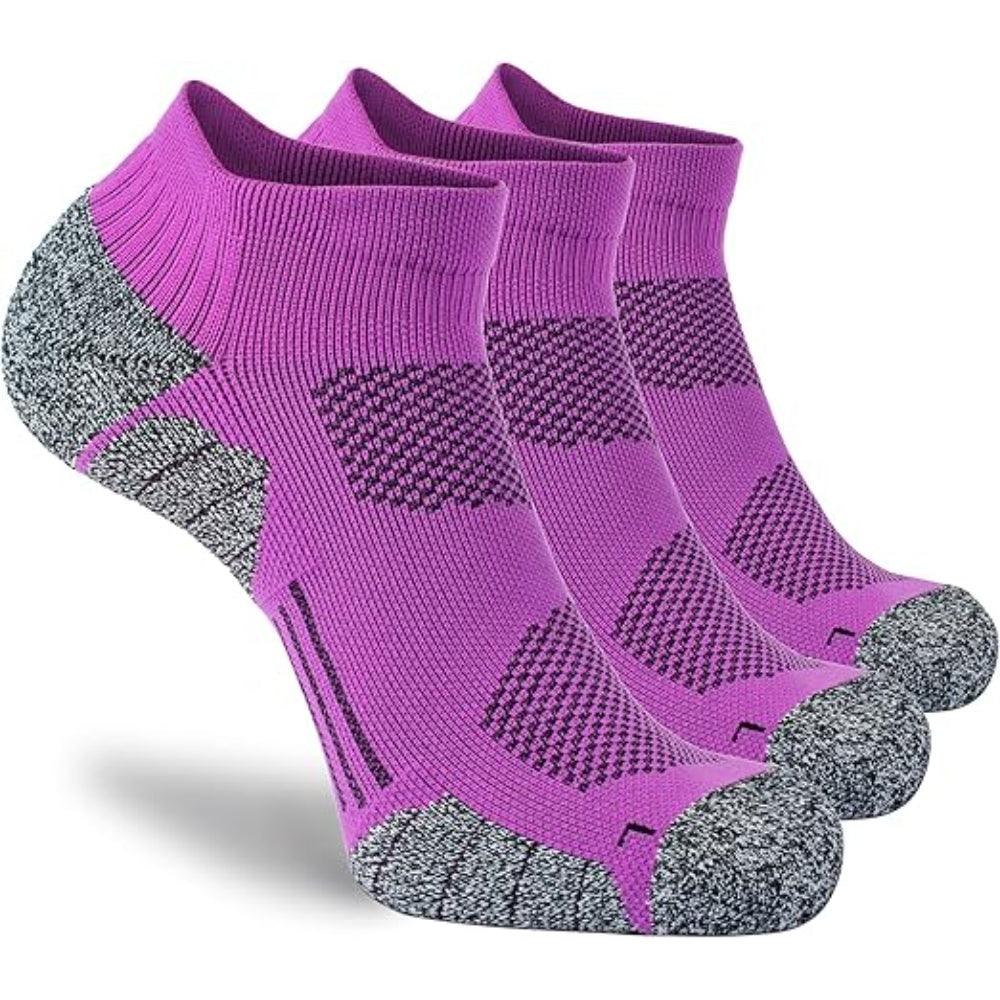 3 Pair Orthopedic Athletic Socks - Support and Comfort-Plantar Socks