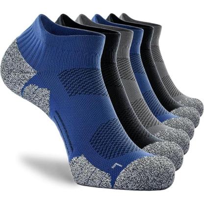 6 Pair Low Cut Athletic Compression Arthritis Socks-Plantar Socks