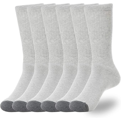 Pack Of 6 Festive And Classic Cushioned Socks Set-Plantar Socks