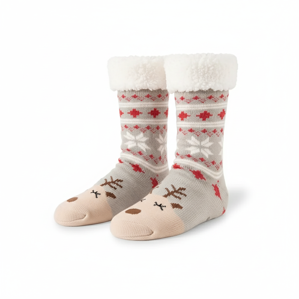 Soft Plush Fleece Lined Christmas Socks For WomenSoft Plush Fleece Lined Christmas Socks For Women - Image 18