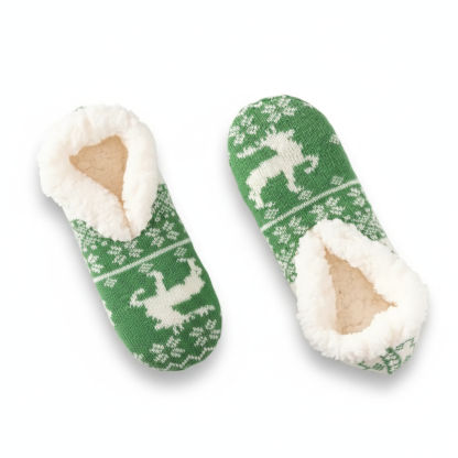 Non Slip Warm Plush Fleece Socks For Women