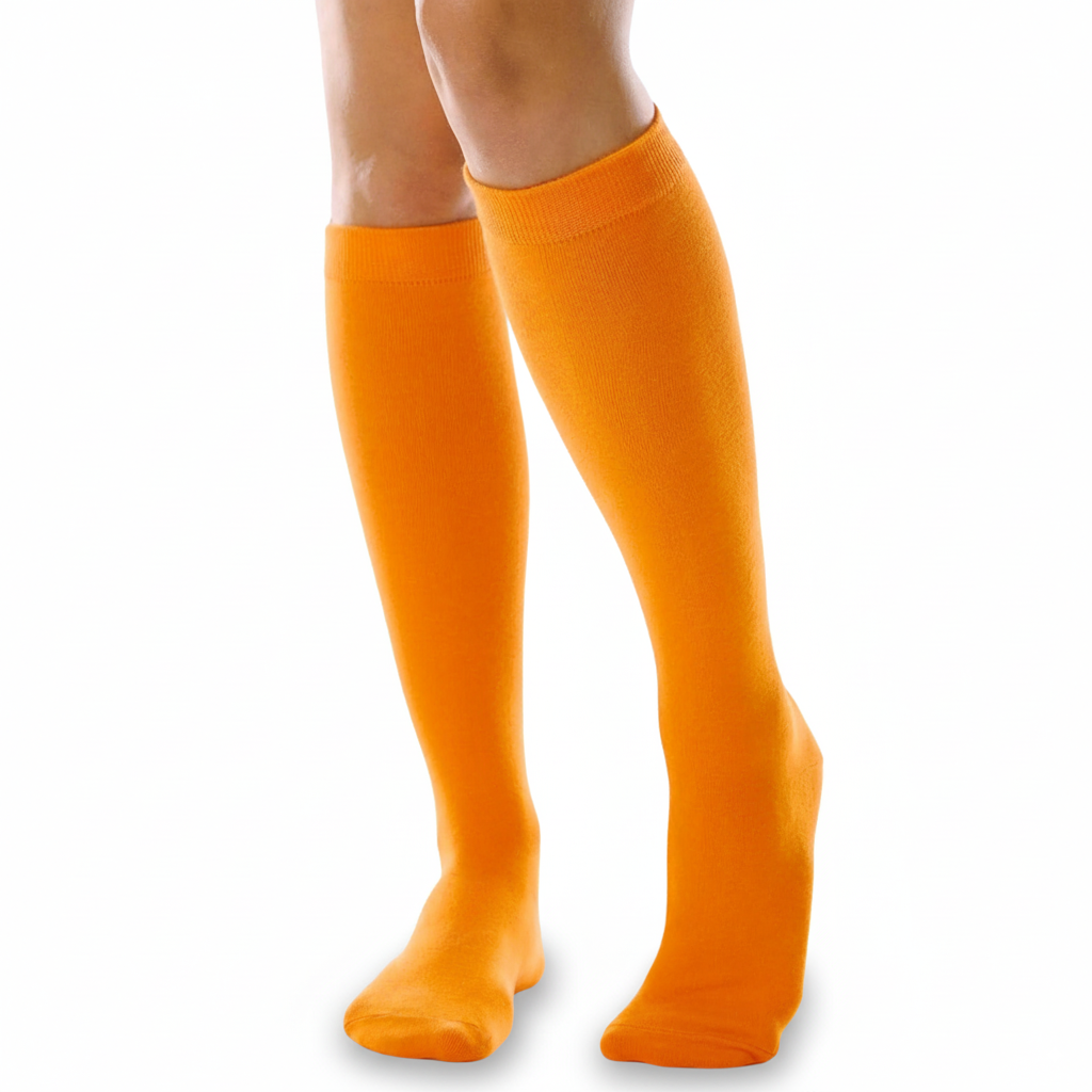 Women Striped Sporty Cotton Crew Socks