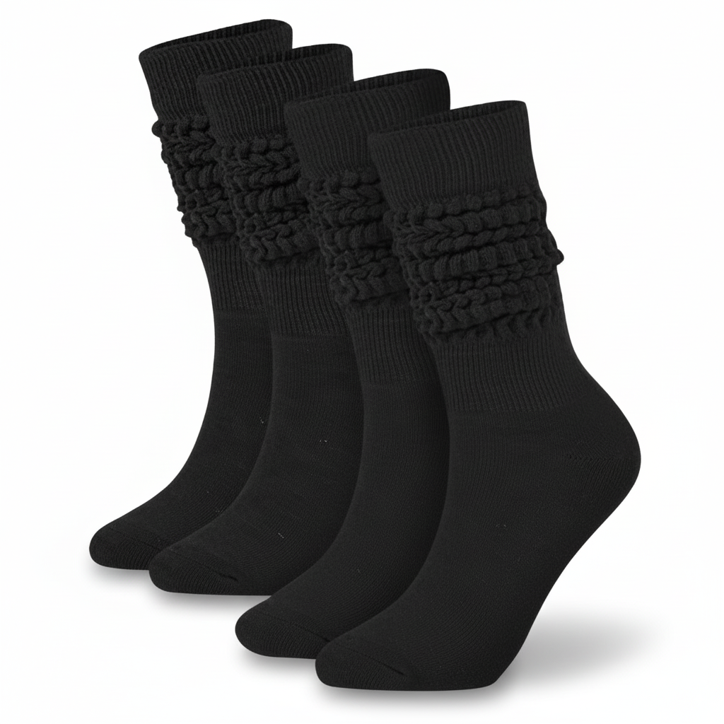 Women Slouch Scrunch Socks