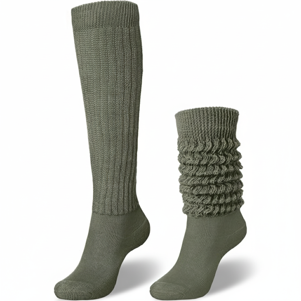 Women Stacked Boot SocksStacked Boot Socks For Women - Image 4