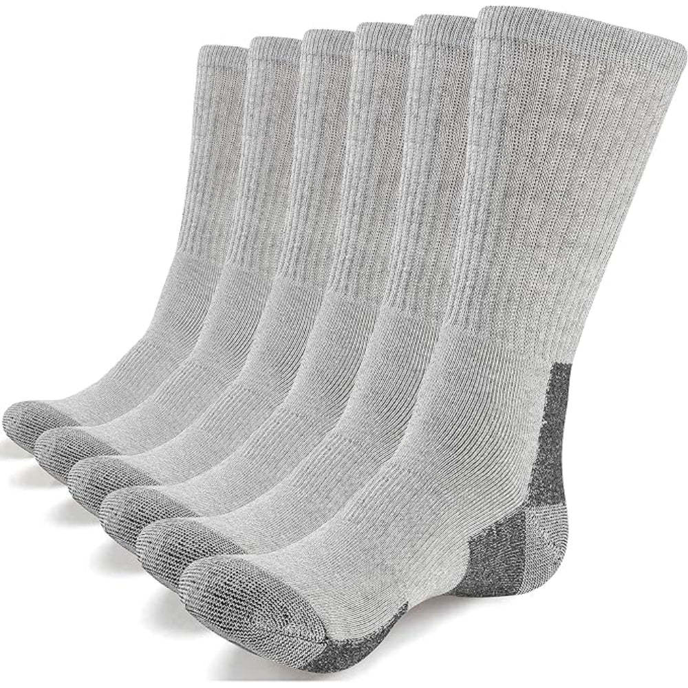 Pack Of 6 Festive And Classic Cushioned Socks Set-Plantar Socks