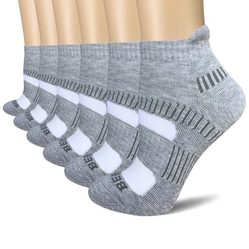 Anti Blister Running Socks Pack Of 6-Plantar Socks