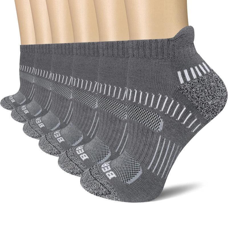 Anti Blister Running Socks Pack Of 6-Plantar Socks